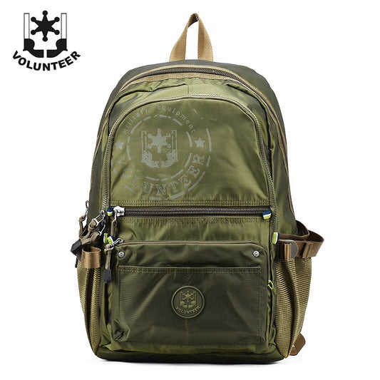 Men's Fashion Large Capacity Waterproof Canvas Backpacks