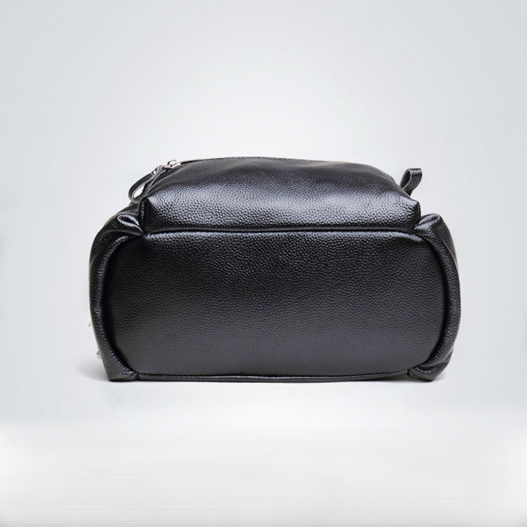 Women's Genuine Leather First Layer Cowhide Classic Backpacks