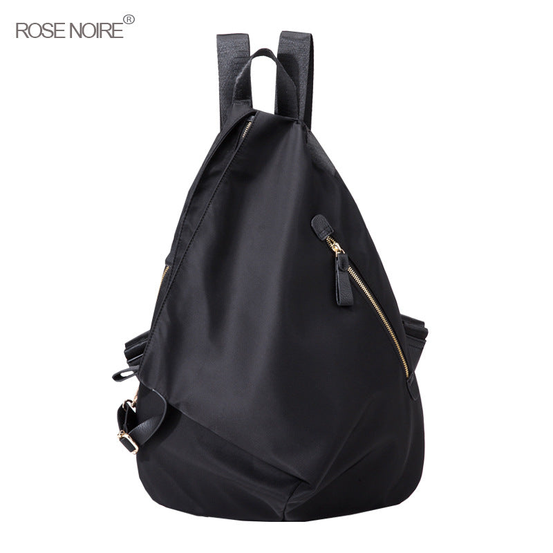 Women's Oxford Cloth Lightweight Nylon College Style Backpacks
