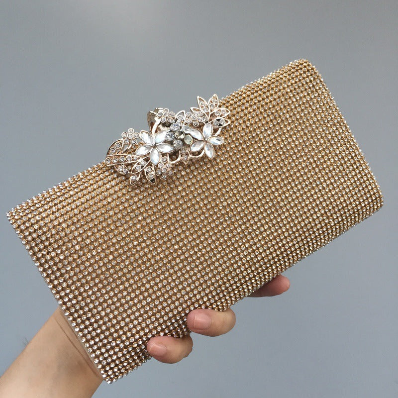 Diamond Clutch Hard Box Full With Evening Bags