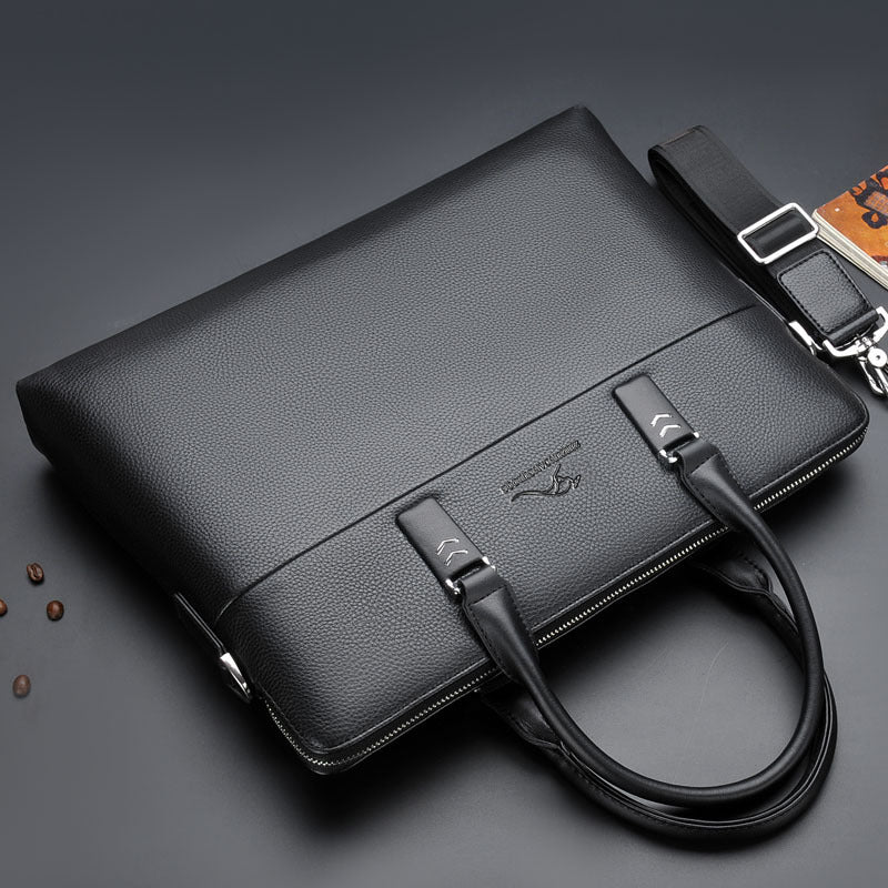 Men's Elegant Unique Computer Hand Kangaroo Men's Bags