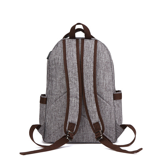 Material Charging Fashion Design High College Backpacks