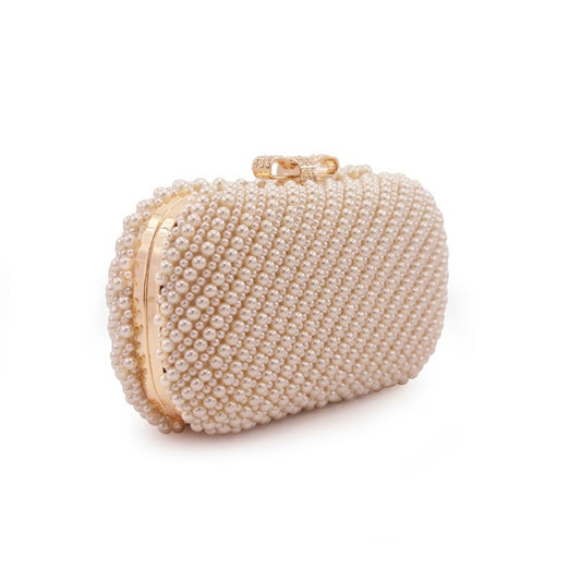 Sweet Lady Style Butterfly Pearl Banquet Handbags