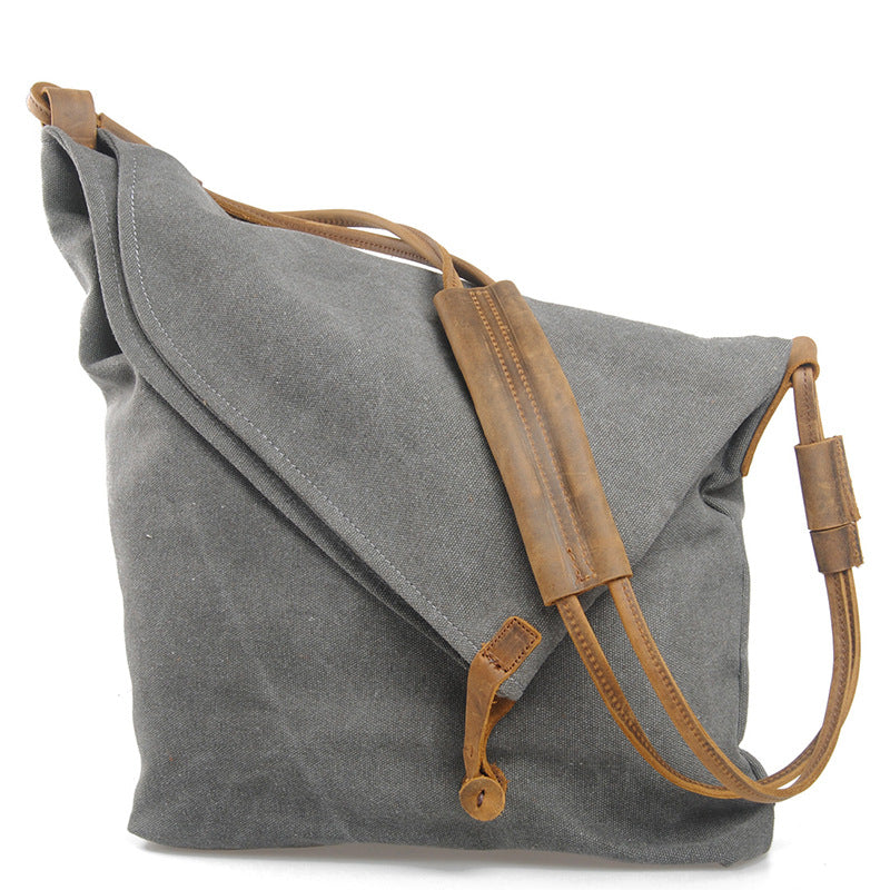 Women's Retro Large Capacity Fashion Canvas Dumpling Crossbody Bags