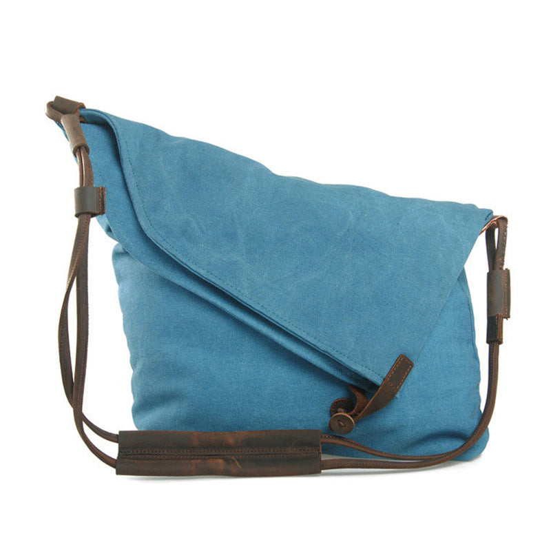 Women's Retro Large Capacity Fashion Canvas Dumpling Crossbody Bags