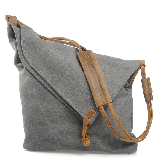 Women's Retro Large Capacity Fashion Canvas Dumpling Crossbody Bags
