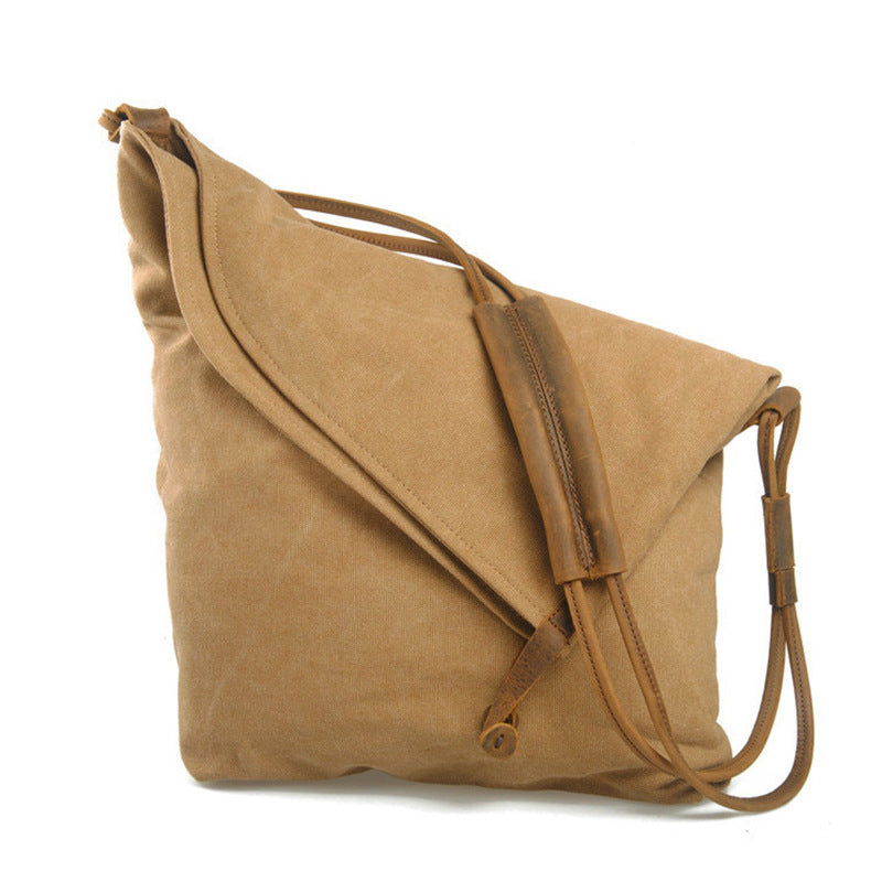 Women's Retro Large Capacity Fashion Canvas Dumpling Crossbody Bags
