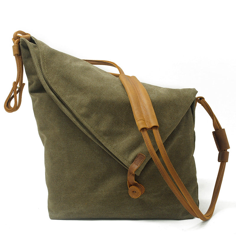 Women's Retro Large Capacity Fashion Canvas Dumpling Crossbody Bags