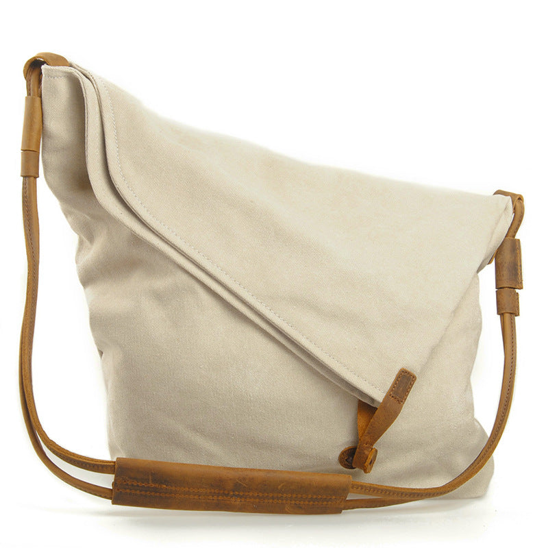 Women's Retro Large Capacity Fashion Canvas Dumpling Crossbody Bags