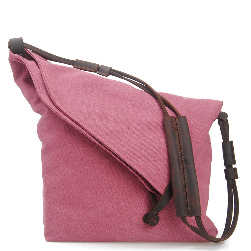Women's Retro Large Capacity Fashion Canvas Dumpling Crossbody Bags