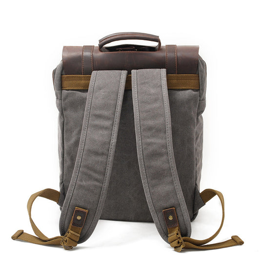 Women's & Men's & Vertical Model In Shape Canvas Backpacks