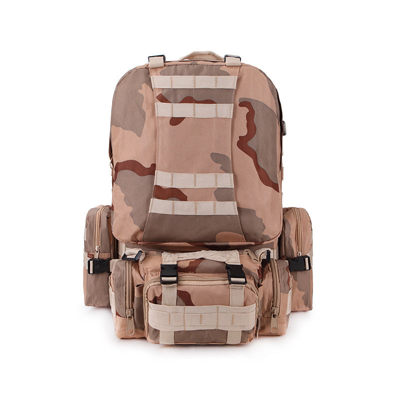 Large Capacity Combination Camping Army Camouflage Mountaineering Backpacks