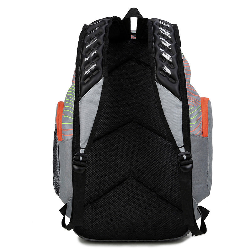Men's Large Capacity Basketball Trendy Air Cushion Backpacks