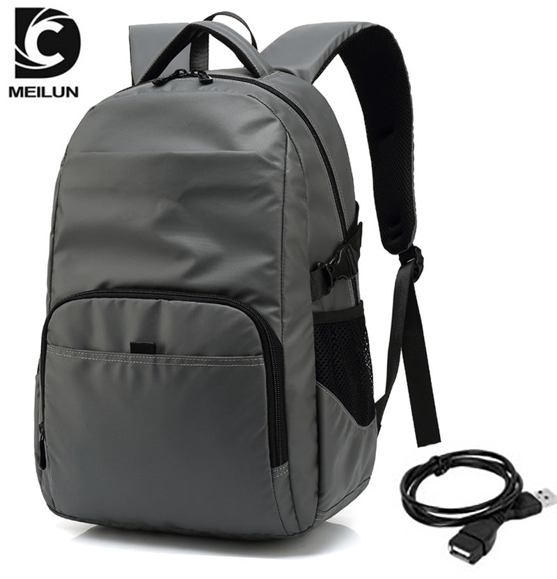 Men's Retro Fashion Trendy Oxford Computer Backpacks