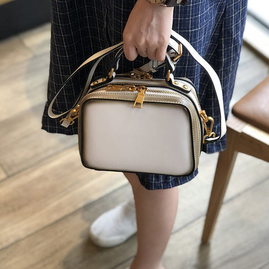 Women's Genuine Leather Handmade Retro Cowhide Literary Handbags