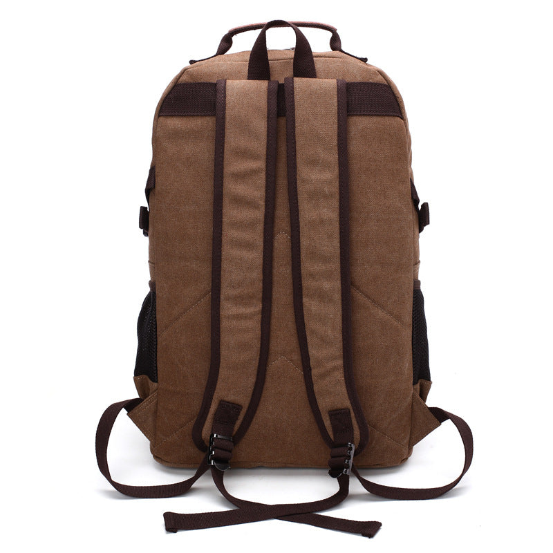 Women's & Men's & Washed Canvas Street Fashion Large Backpacks