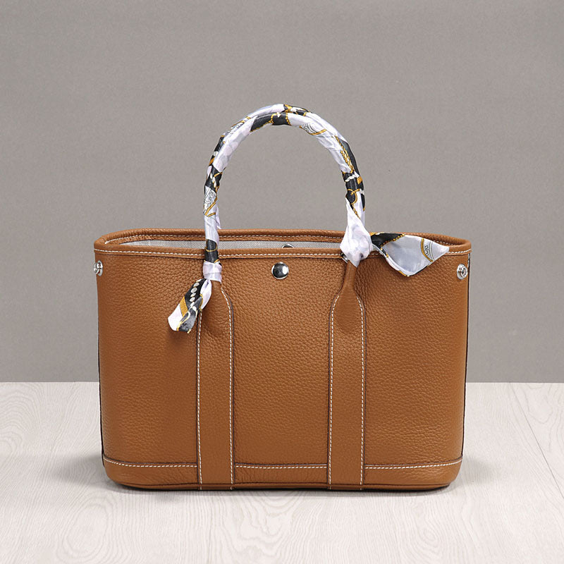 Women's Party Leisure Shopping Litchi Grain First Layer Cowhide Genuine Crossbody Bags