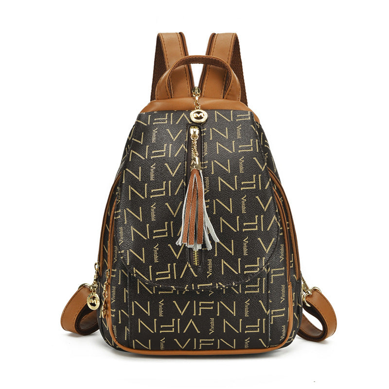 Attractive Women's Glamorous Creative Trendy Oblique Backpacks