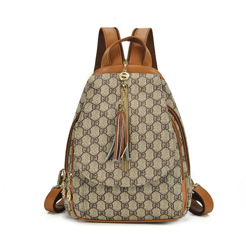 Attractive Women's Glamorous Creative Trendy Oblique Backpacks