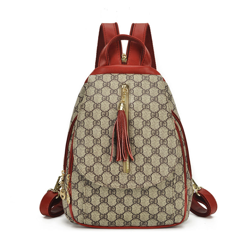 Attractive Women's Glamorous Creative Trendy Oblique Backpacks