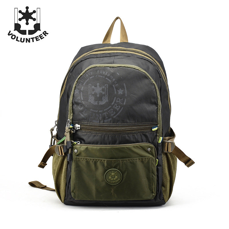 Men's Fashion Large Capacity Waterproof Canvas Backpacks