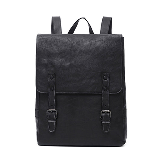 Men's Genuine Leather Vintage Fashion Cowhide Breathable Backpacks