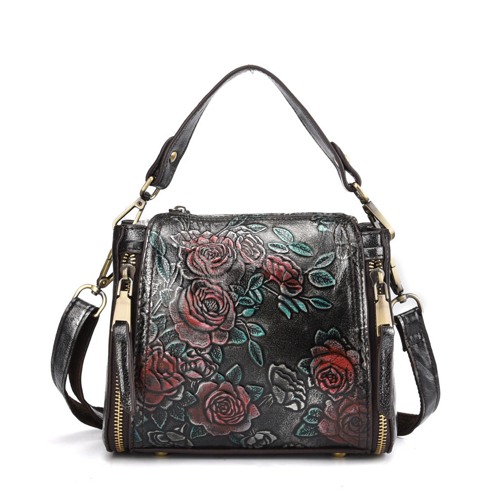 Women's Durable Innovative Genuine Leather Retro Handbags