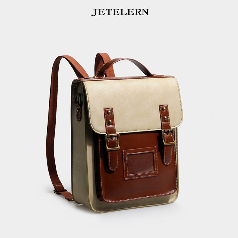 Women's British College Style Cambridge Fashion Retro Backpacks