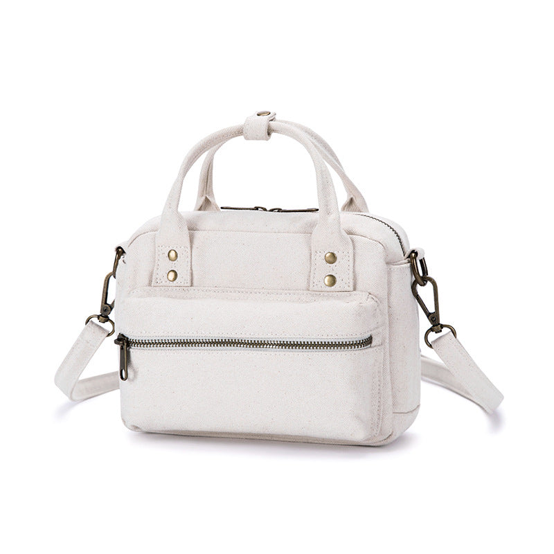 Slouchy Beautiful Simple Versatile Canvas Korean Shoulder Bags