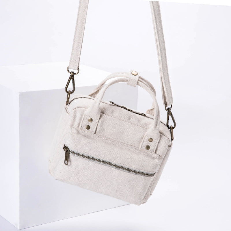 Slouchy Beautiful Simple Versatile Canvas Korean Shoulder Bags