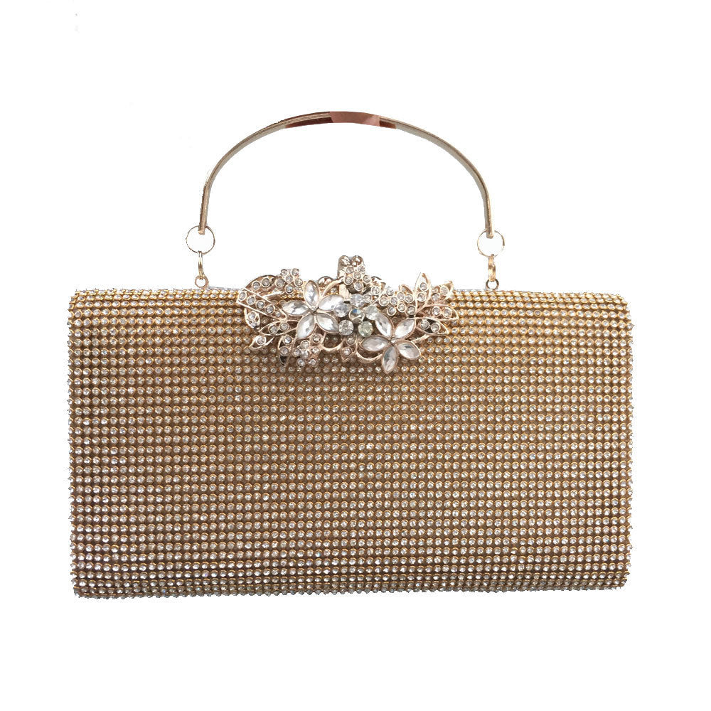 Diamond Clutch Hard Box Full With Evening Bags