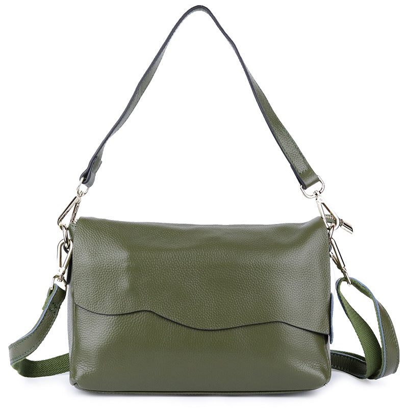 Women's Fashion First Layer Cowhide Genuine Leather Shoulder Bags