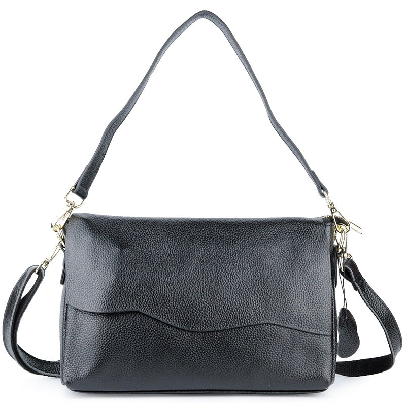 Women's Fashion First Layer Cowhide Genuine Leather Shoulder Bags