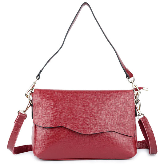 Women's Fashion First Layer Cowhide Genuine Leather Shoulder Bags