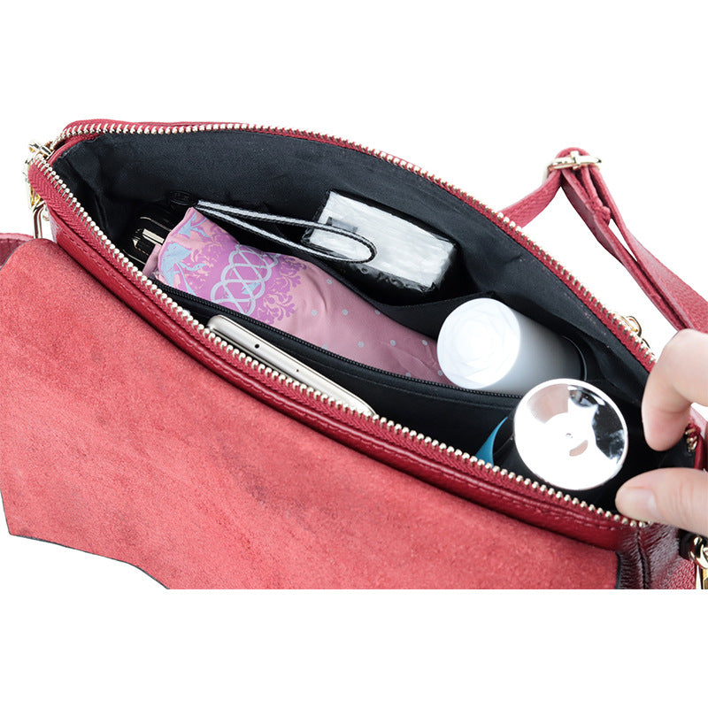 Women's Fashion First Layer Cowhide Genuine Leather Shoulder Bags