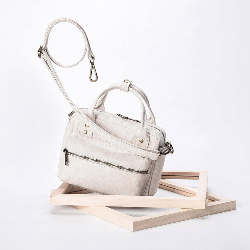 Slouchy Beautiful Simple Versatile Canvas Korean Shoulder Bags