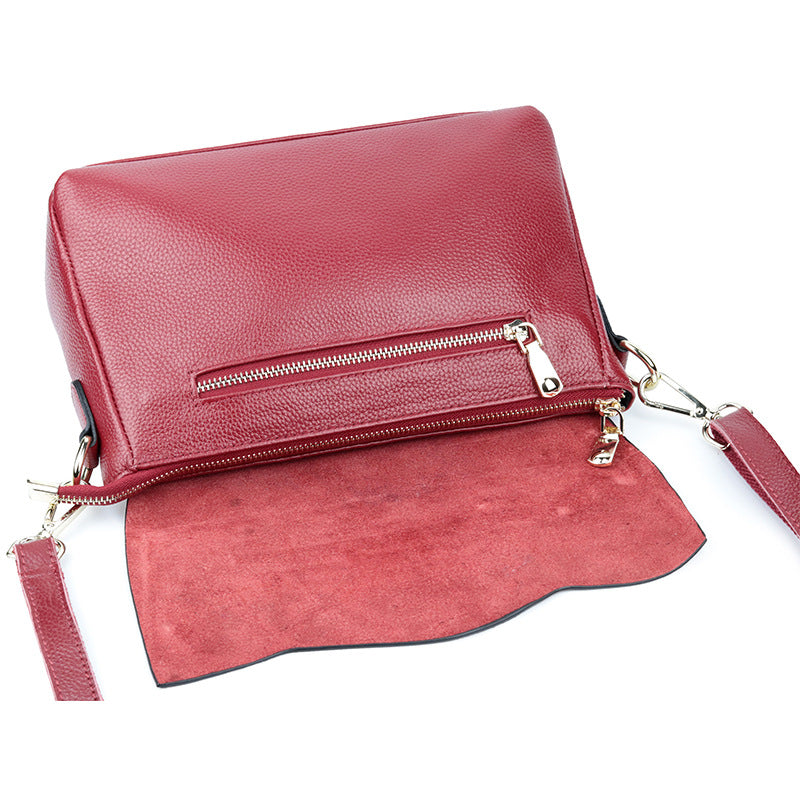 Women's Fashion First Layer Cowhide Genuine Leather Shoulder Bags