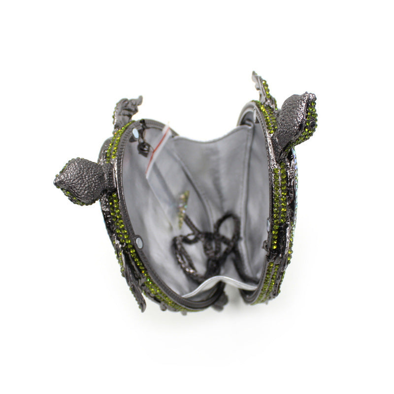 Rhinestone Hollow Metal Crystal Dinner Handmade Evening Bags