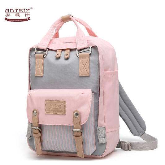 Comfortable Creative Female Mummy Striped Male Backpacks