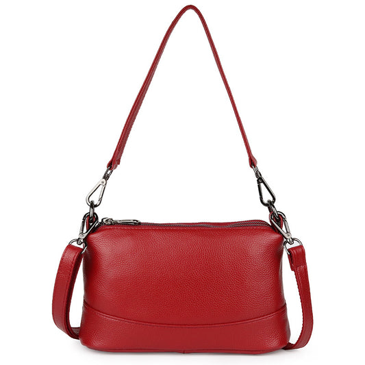 Women's Genuine Leather First Layer Cowhide Large Capacity Bags
