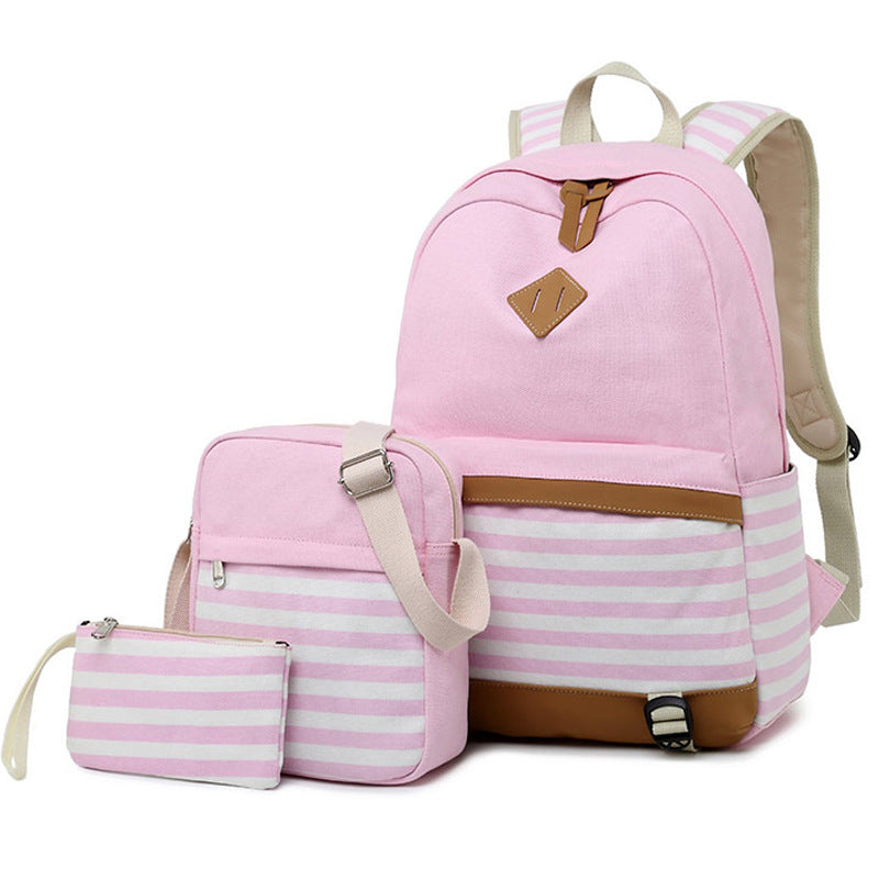 Trendy New Popular Three-piece Canvas For Backpacks