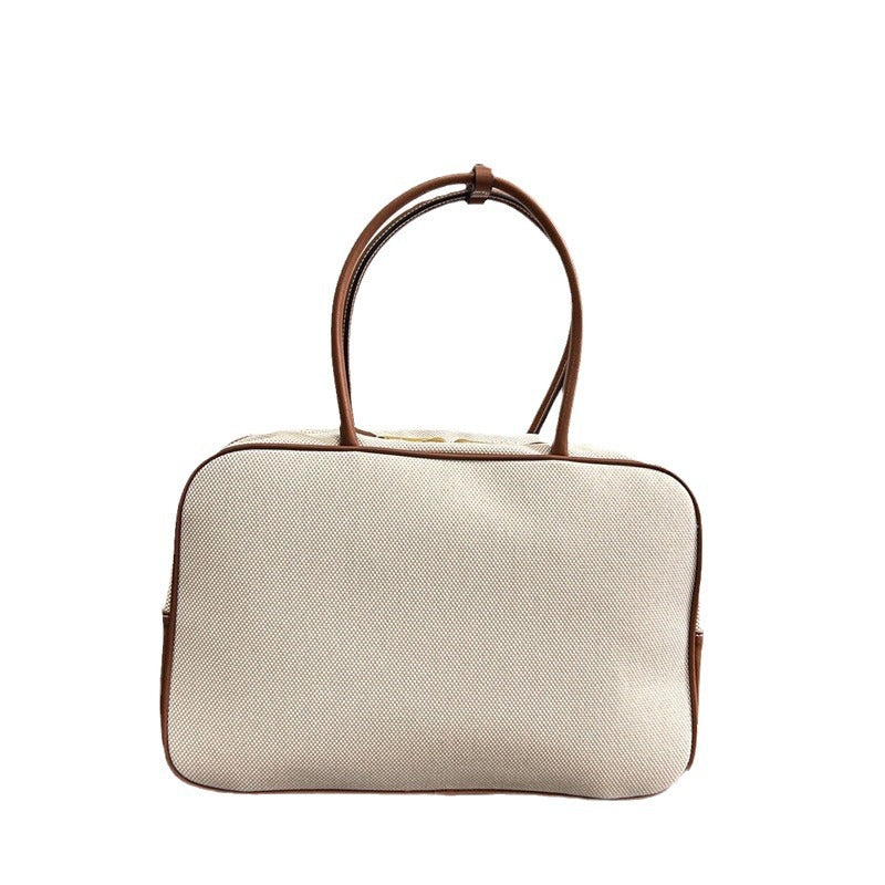 Stitching Leather Bowling Portable Fashion Light Handle