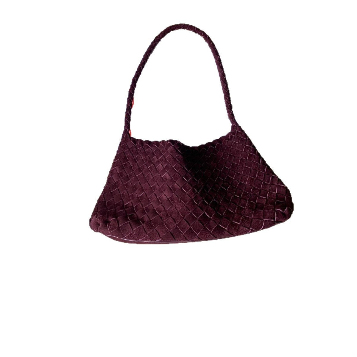 Women's First Layer Frosted Cowhide French Food Bags