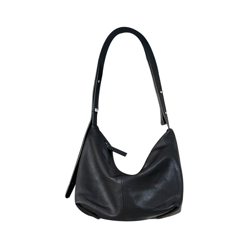 Idle Style Vegetable Tanned Sheepskin Leather Bags