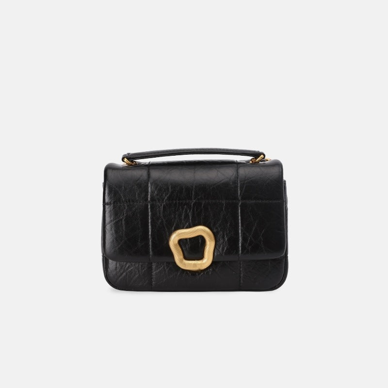 Size Chocolate Designer Autumn First Layer Shoulder Bags