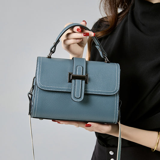 Women's First Layer Cowhide High-grade Portable Crossbody Bags