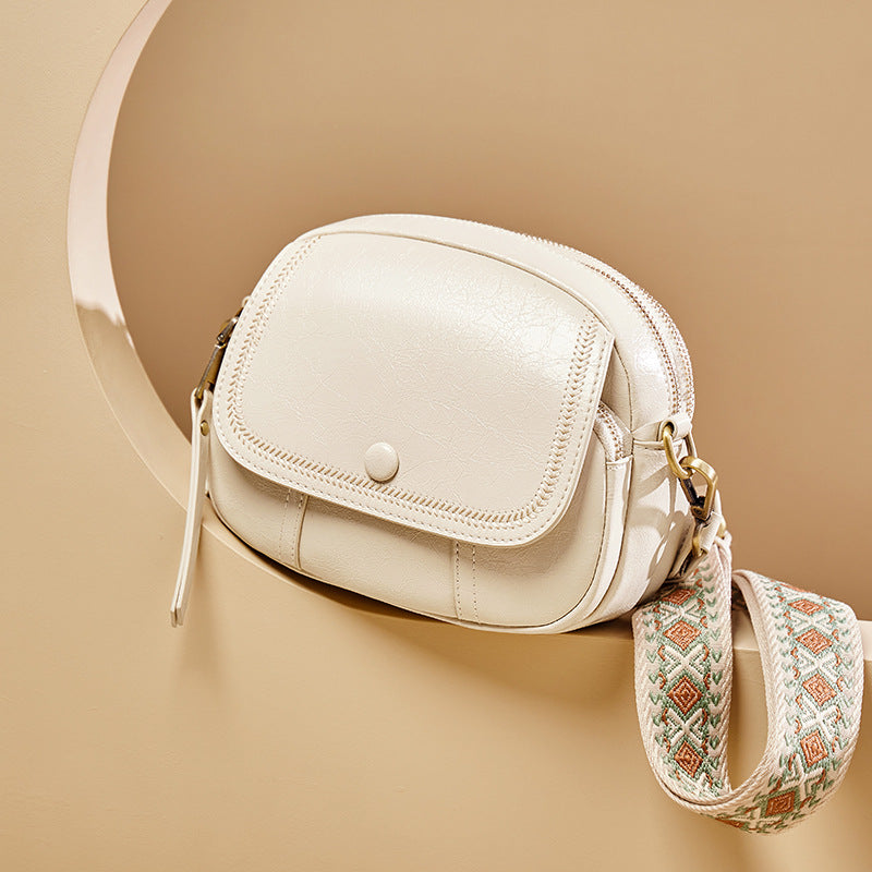 Women's Underarm Summer High-grade Genuine Leather Woman's Crossbody Bags