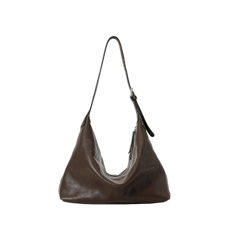 Vegetable Tanned Underarm Classic Versatile Commuter Shoulder Bags