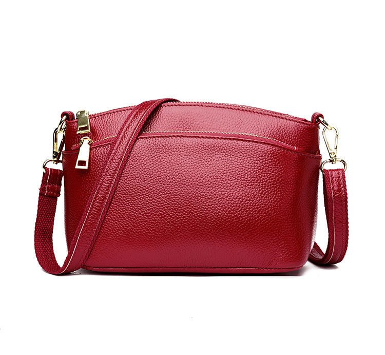 Women's New Genuine Leather Mom Layer Shoulder Bags