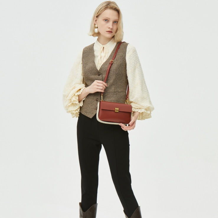 Women's Portable High-grade Elegant Niche Single Shoulder Bags